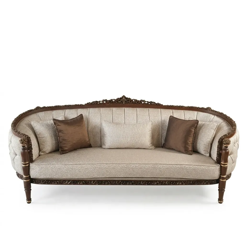 Lava Classic Three Seat Sofa - Brown