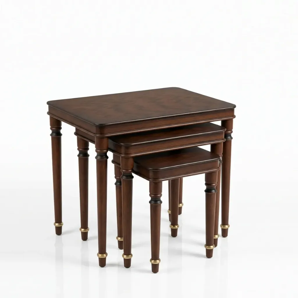 Lava Classic Nesting Table - Brown