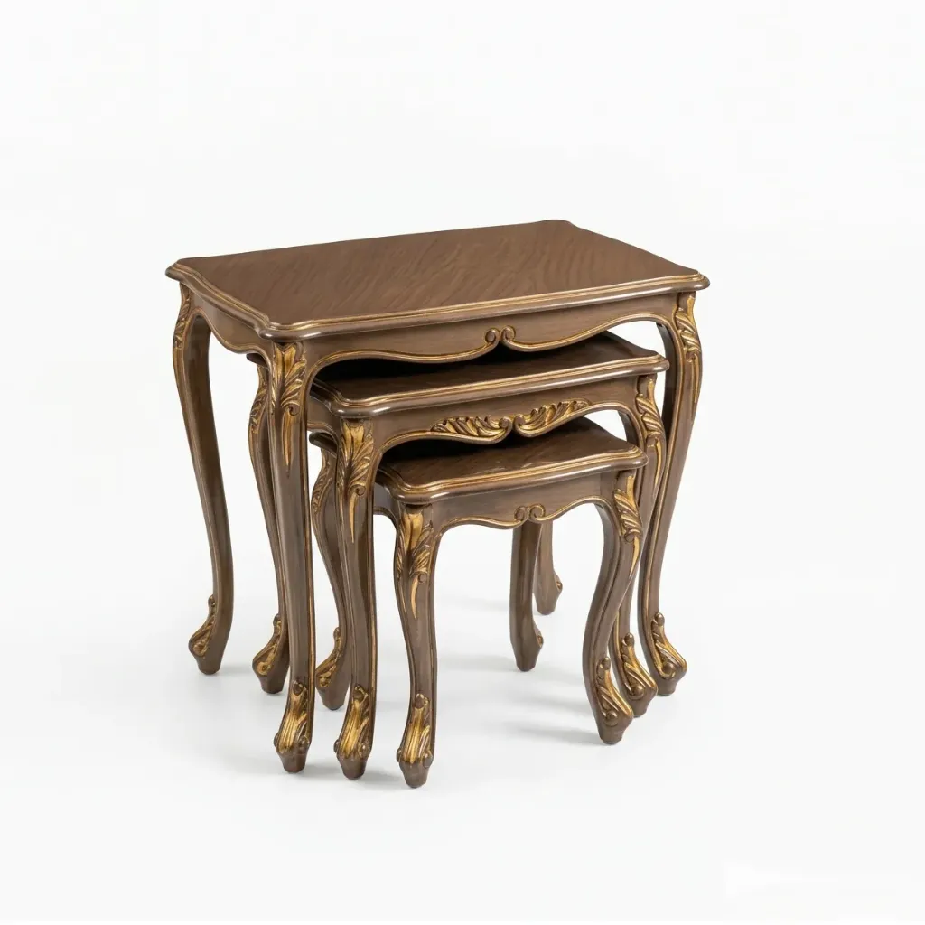 [6000180015802] Crystal Nesting Table - New Sultan