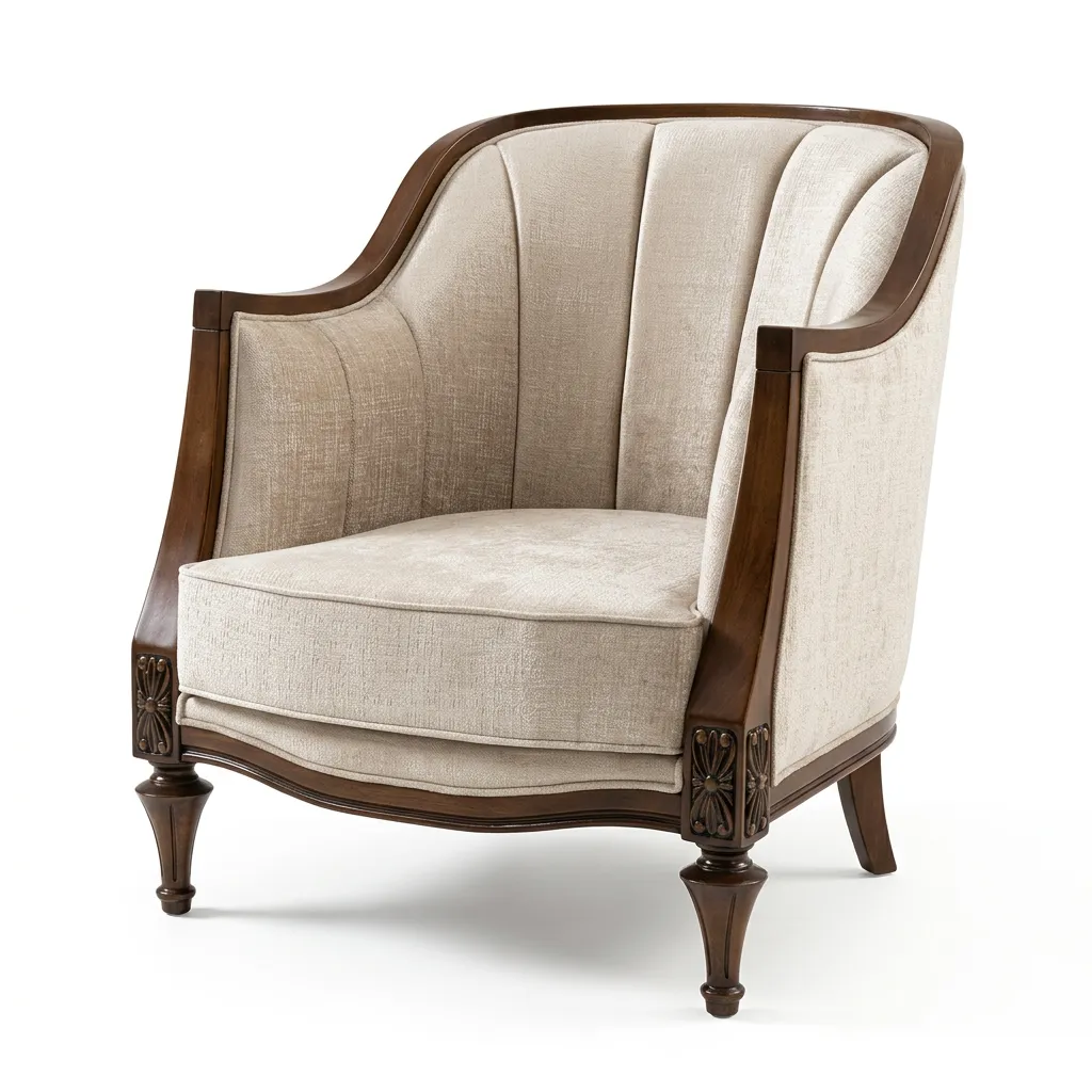 [S1840] Rustik Single Sofa