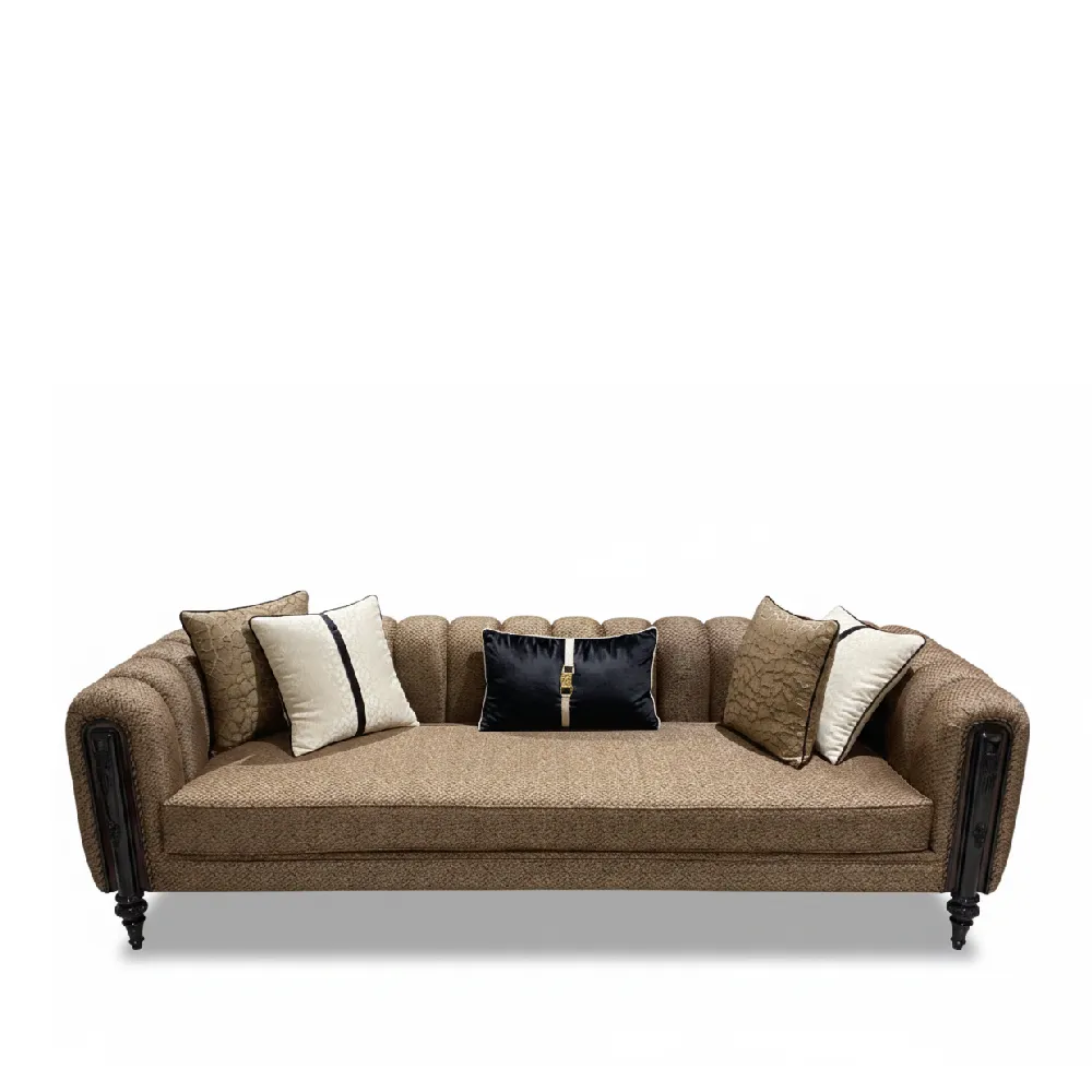 [S1890] Lotus Jester Three Seat Sofa
