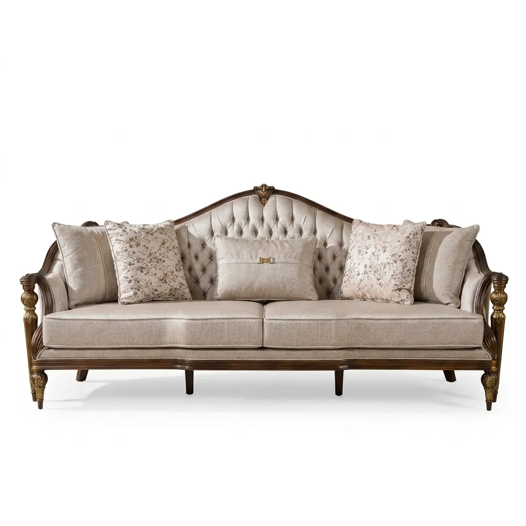 Dara Three Seat Chester Sofa