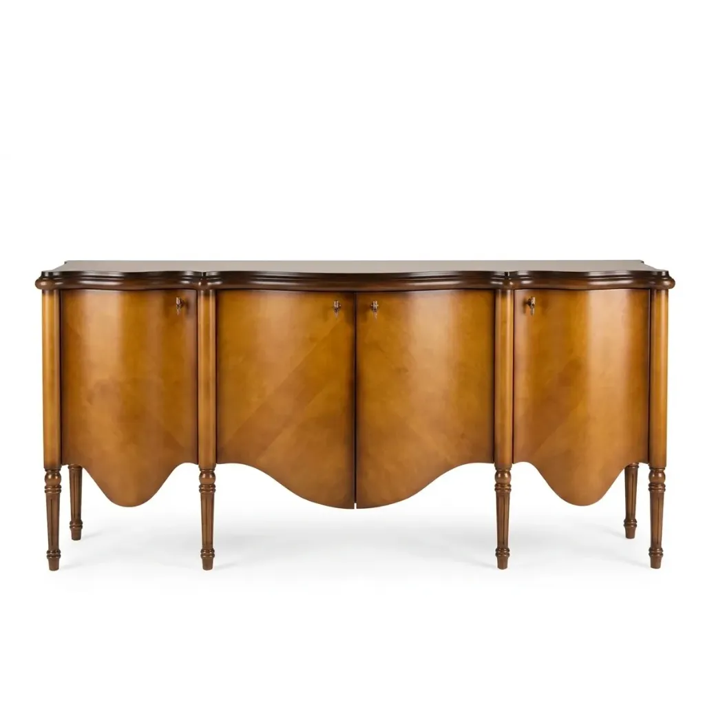 [D1162] Parlia Classic Dining Console - Azmer Walnut