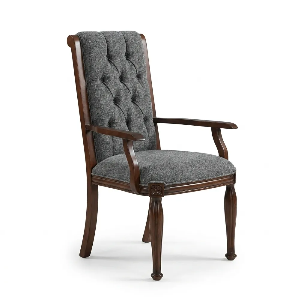 Azmar Dining Chair (KDF Antrasit-01)