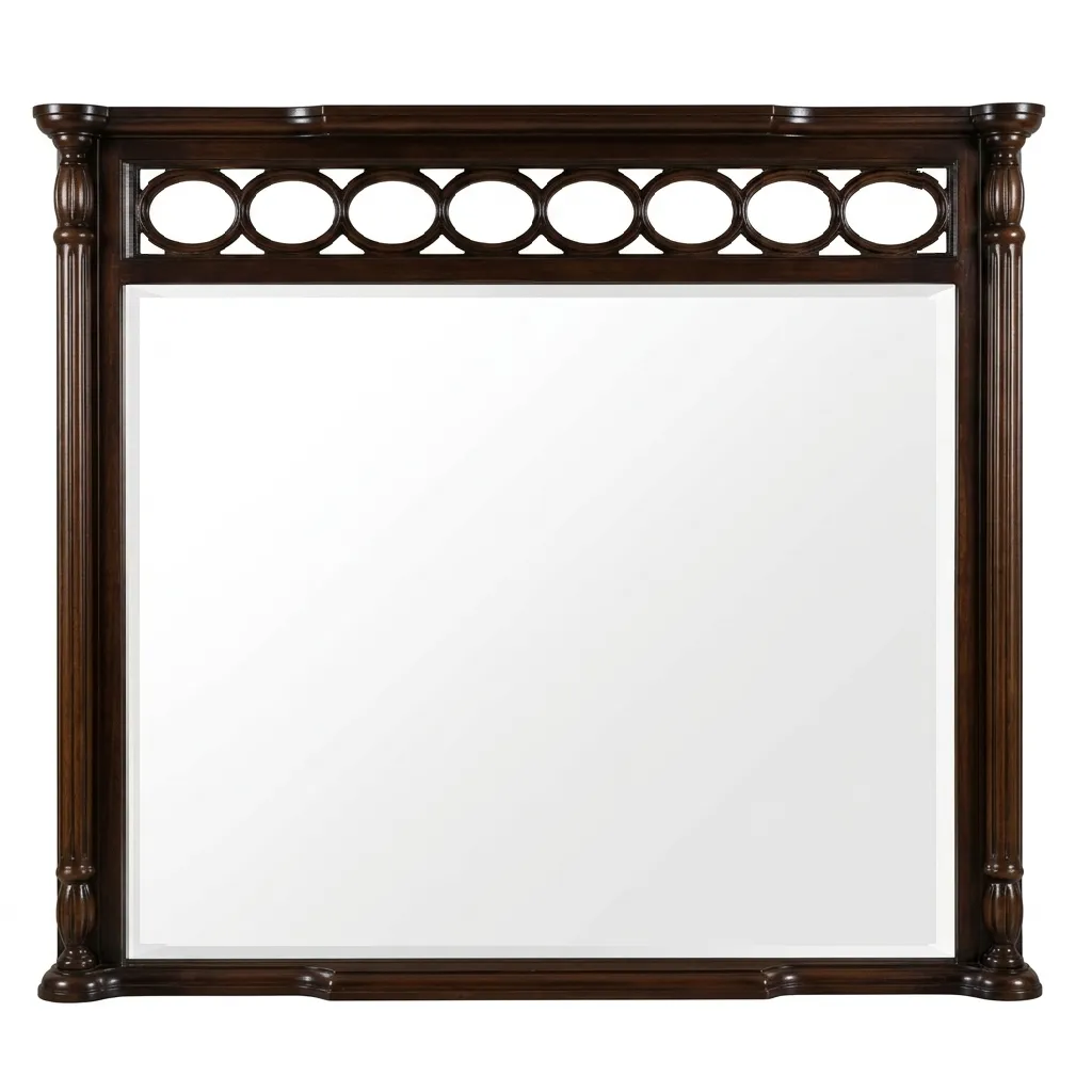 [D1142] Azmar Dining Mirror (KDF Antrasit-01)