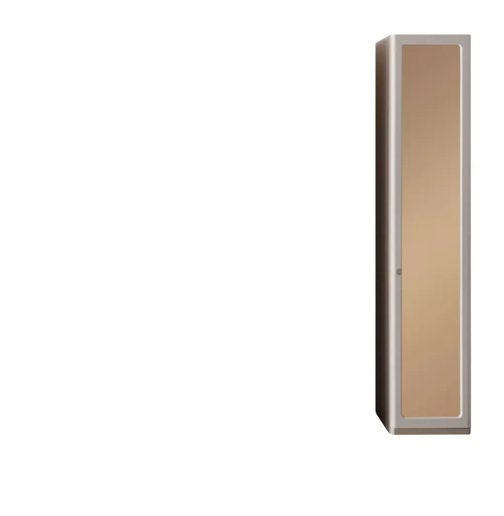 [B1539] Luna 1-Door Wardrobe (Right)