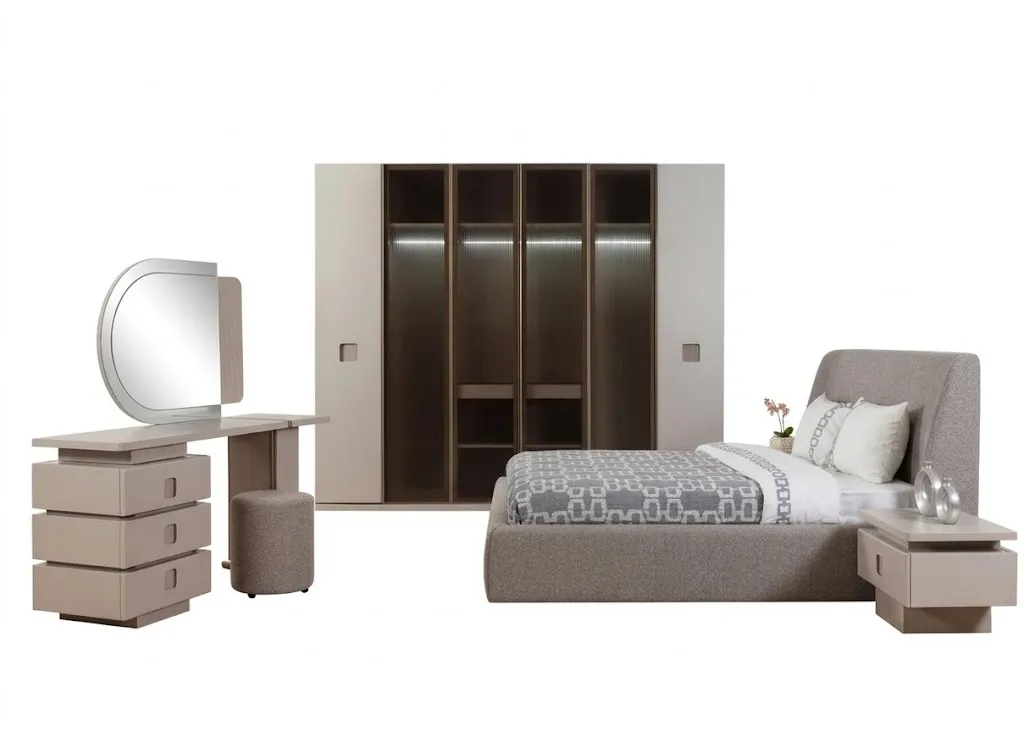 [20005910] Almira Ebrar Bedroom Set (6 Pieces)