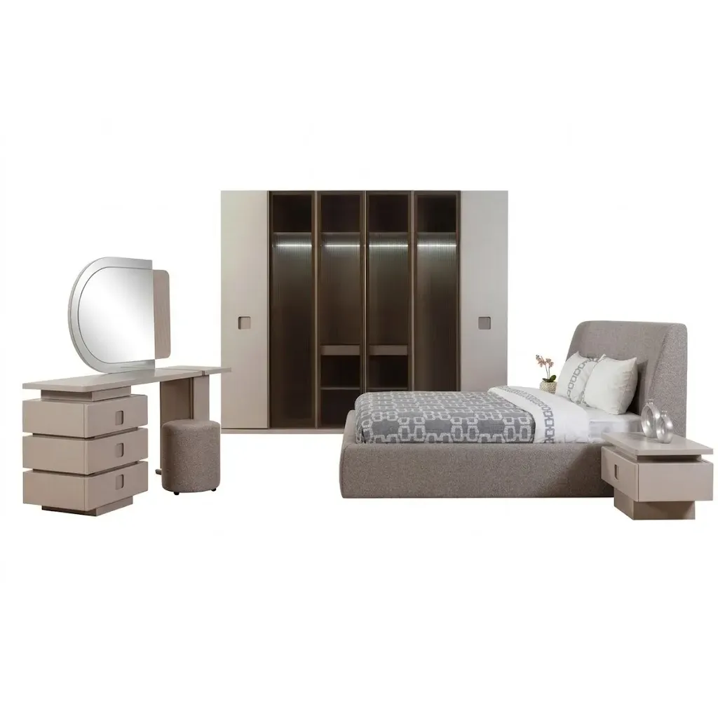 [20005910] Almira Ebrar Bedroom Set (6 Pieces)