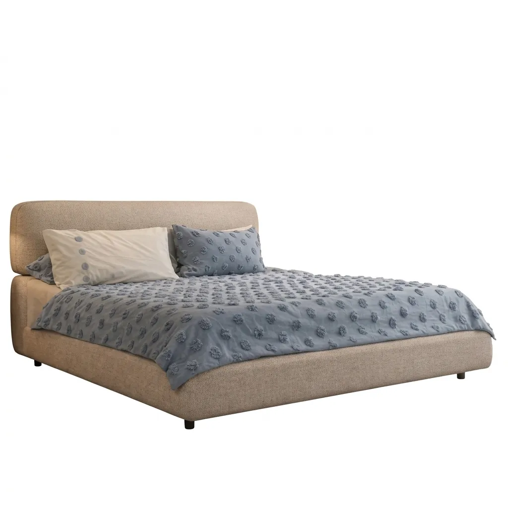 [B1439] Lotus Bedroom Bed