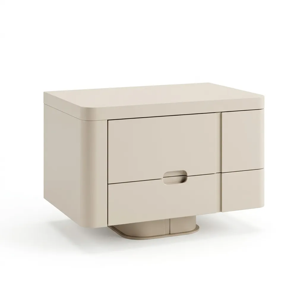 [B1440] Lotus Nightstand
