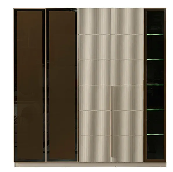 [B986] Nepal Cream Bedroom Wardrobe