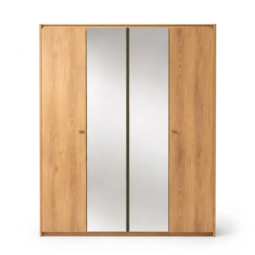 [B1596] Icon 4-Door Wardrobe