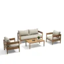 Max Aluminum Set (1+1+2) with Center Table