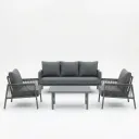 Aluminum Set YS-RF281 (1+1+3) with Center Table